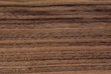 Walnut wood texture. Real dark walnut wood grain background