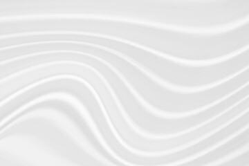 Abstract white background with curved lines.