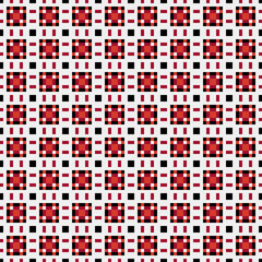 Abstract Cross Pattern generative computational art illustration