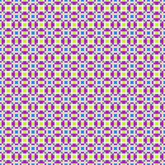 Abstract Cross Pattern generative computational art illustration