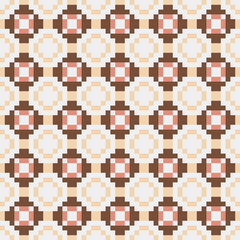 Abstract Cross Pattern generative computational art illustration