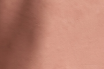Shadow pink background with cement texture