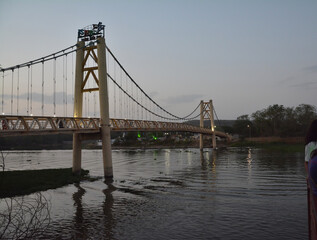 bridge over the river