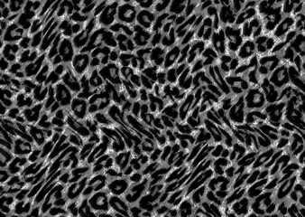 abstract leopard print texture design