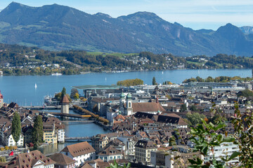 Fototapeta na wymiar TopVisualization Pictures 2020 Lucerne 