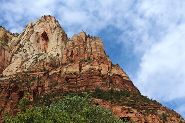Fototapeta na wymiar Rock formation from Zion National Park