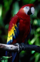 Scarlet macaw © Ipman65