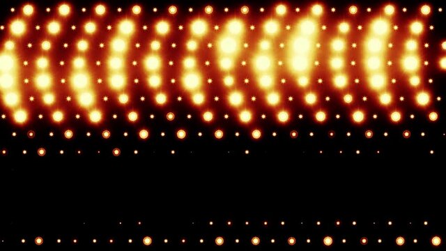 Led Lights Warm Background Looped Video