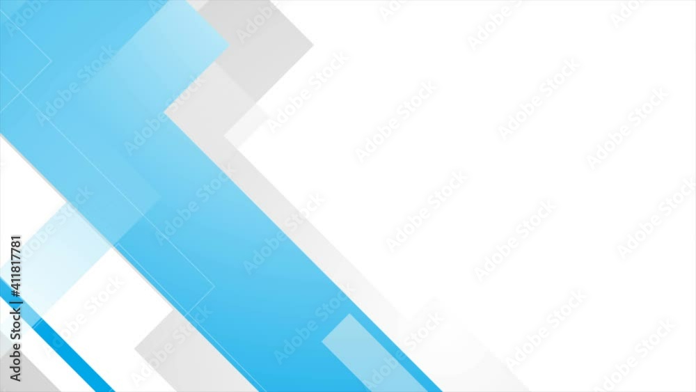 Poster abstract grey and blue geometric minimal motion background. seamless looping. video animation ultra 