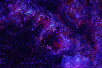 Colored space. Elements of this image were furnished by NASA.