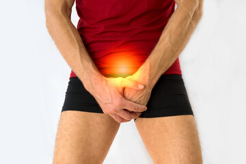 Man with incontinence, prostate, infection problem.