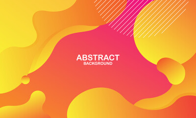 Colorful geometric background. Liquid color background design. Fluid shapes composition. Eps10 vector