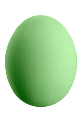 Large picture of an isolated colorful easter egg with a white background.