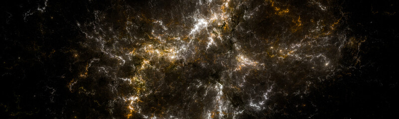 Banner Star field background . Starry outer space background texture . Colorful Starry Night Sky Outer Space background. 3D illustration