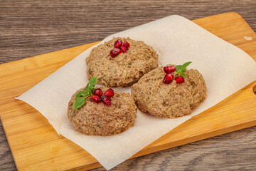 Georgian cuisine - pkhali from beans