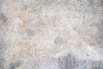Old and crack white concrete wall for background