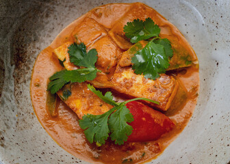 Paneer kadai, paneer curry