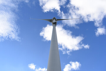 wind turbine against sky