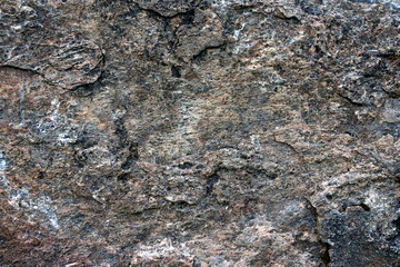 dark rough texture of stone, old dirty granite background