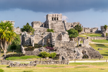 Fototapeta na wymiar Tulum Ruins Mexico