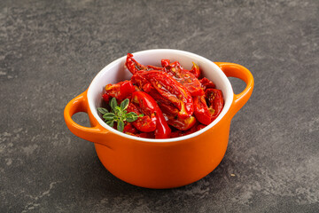 Sun-dried tomato in olive oil