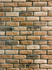 Brick wall element, background, texture