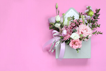Bouquet as a gift for the holiday of March 8, St. Valentine's Day, mother's day, birthday, wedding...