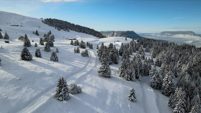 Montagne du Semnoz, Haute-Savoie, France