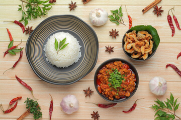 Thai Northern Style Pork and Tomato Chili Relish (nam phrik aawng ; nam prik ong)