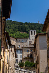 Fototapeta na wymiar Gubbio, Umbria, Italia