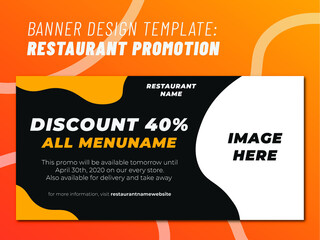 Restaurant Banner Design Template