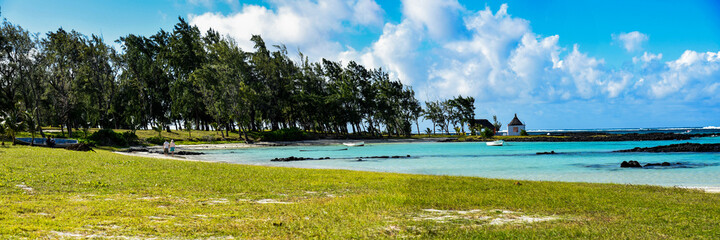 heavenly landscape on mauritius island