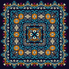 Vector abstract decorative ethnic illustration