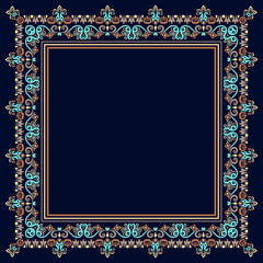 Obraz premium Vector abstract decorative ethnic ornamental illustration