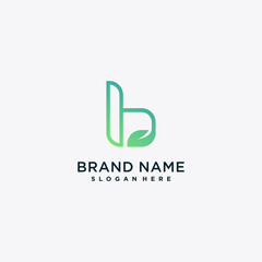 Letter logo with initial B with creative concept Premium Vector part 2