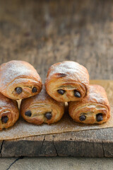 Fototapeta premium Chocolate Croissants Pain au Chocolat