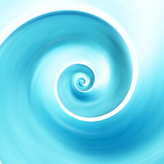 turquoise swirl
