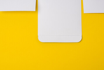 texture of yellow paper, cardboard for designer