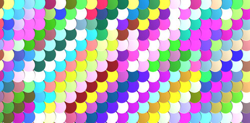 Abstract circle seamless pattern background
