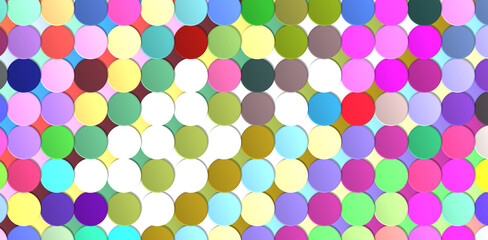 Abstract circle seamless pattern background
