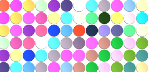 Abstract circle seamless pattern background
