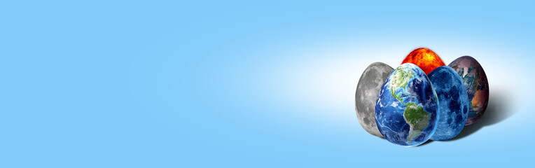 Easter eggs. Easter background. Easter. 