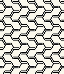 Vector seamless pattern. Modern stylish texture. Repeating geometric tiles with geometrical elements. Bold monochrome chevron. Trendy graphic design. Can be used as swatch for illustrator.