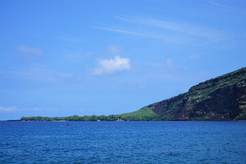 Fototapeta premium Kealakekua Bay in Island of Hawaii, USA - ハワイ ケアラケクア湾 