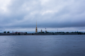 Peter and Paul Fortress in Saint Petersburg.