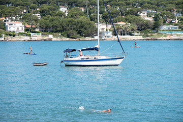 la mer, Cap d'Antibes, C&ocirc;te d'Azur