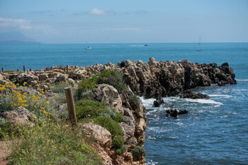 la mer, Cap d'Antibes, Côte d'Azur