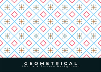 geometrical abstract pattern background