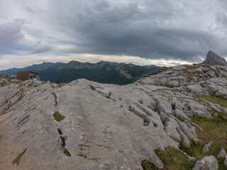 The upper terminus and lookout of famous cable car 