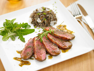 filet canard caramelisé